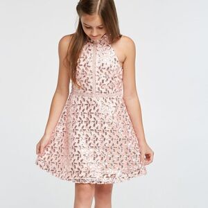 BARDOT Junior Tween Gemma halter dress in potpourri Girl's  US 14